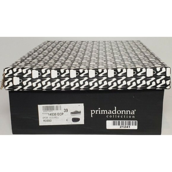 PRIMADONNA COLLECTION SNEAKERS WOMEN'S EURO SIZE 39 NEW IN BOX  RED 14530 - Picture 12 of 12